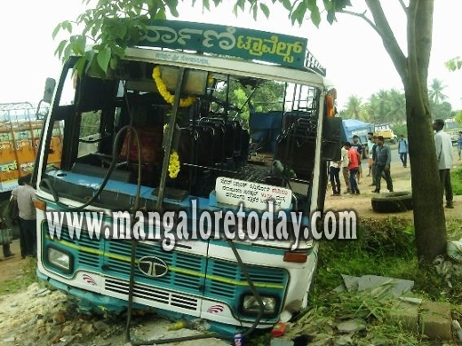 accident in kinnigoli 1